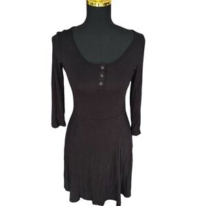 SO Black Skater Dress